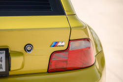 2001 BMW M Coupe in Phoenix Yellow Metallic over Black Nappa