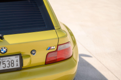 2001 BMW M Coupe in Phoenix Yellow Metallic over Black Nappa