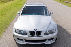 2001 BMW M Coupe in Titanium Silver Metallic over Laguna Seca Blue & Black Nappa