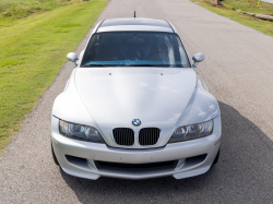 2001 BMW M Coupe in Titanium Silver Metallic over Laguna Seca Blue & Black Nappa