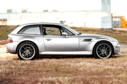 2001 BMW M Coupe in Titanium Silver Metallic over Laguna Seca Blue & Black Nappa