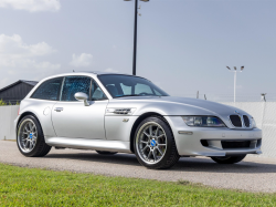 2001 BMW M Coupe in Titanium Silver Metallic over Laguna Seca Blue & Black Nappa