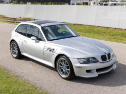 2001 BMW M Coupe in Titanium Silver Metallic over Laguna Seca Blue & Black Nappa