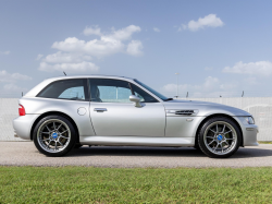 2001 BMW M Coupe in Titanium Silver Metallic over Laguna Seca Blue & Black Nappa