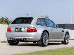 2001 BMW M Coupe in Titanium Silver Metallic over Laguna Seca Blue & Black Nappa