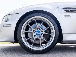 2001 BMW M Coupe in Titanium Silver Metallic over Laguna Seca Blue & Black Nappa