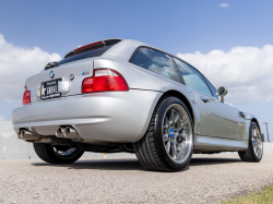 2001 BMW M Coupe in Titanium Silver Metallic over Laguna Seca Blue & Black Nappa