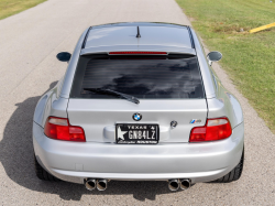 2001 BMW M Coupe in Titanium Silver Metallic over Laguna Seca Blue & Black Nappa