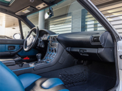 2001 BMW M Coupe in Titanium Silver Metallic over Laguna Seca Blue & Black Nappa