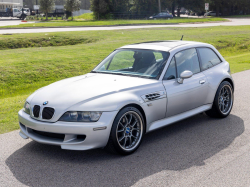 2001 BMW M Coupe in Titanium Silver Metallic over Laguna Seca Blue & Black Nappa