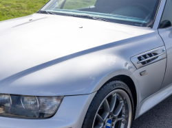 2001 BMW M Coupe in Titanium Silver Metallic over Laguna Seca Blue & Black Nappa