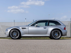 2001 BMW M Coupe in Titanium Silver Metallic over Laguna Seca Blue & Black Nappa