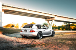 2001 BMW M Coupe in Titanium Silver Metallic over Laguna Seca Blue & Black Nappa