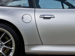 2001 BMW M Coupe in Titanium Silver Metallic over Laguna Seca Blue & Black Nappa