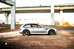 2001 BMW M Coupe in Titanium Silver Metallic over Laguna Seca Blue & Black Nappa