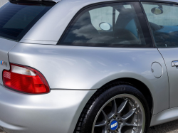 2001 BMW M Coupe in Titanium Silver Metallic over Laguna Seca Blue & Black Nappa