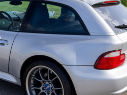 2001 BMW M Coupe in Titanium Silver Metallic over Laguna Seca Blue & Black Nappa