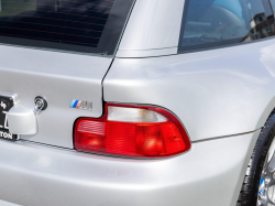 2001 BMW M Coupe in Titanium Silver Metallic over Laguna Seca Blue & Black Nappa