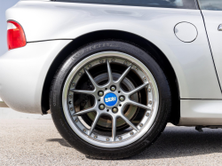 2001 BMW M Coupe in Titanium Silver Metallic over Laguna Seca Blue & Black Nappa