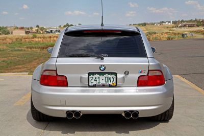2001 BMW M Coupe in Titanium Silver Metallic over Dark Gray & Black Nappa