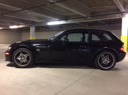 2001 BMW M Coupe in Black Sapphire Metallic over Black Nappa