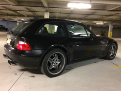 2001 BMW M Coupe in Black Sapphire Metallic over Black Nappa