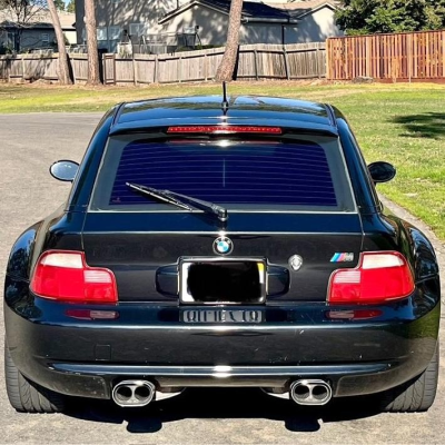 2001 BMW M Coupe in Black Sapphire Metallic over Black Nappa