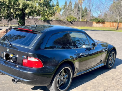 2001 BMW M Coupe in Black Sapphire Metallic over Black Nappa