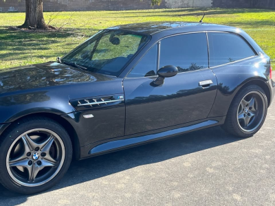 2001 BMW M Coupe in Black Sapphire Metallic over Black Nappa