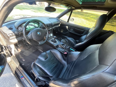 2001 BMW M Coupe in Black Sapphire Metallic over Black Nappa