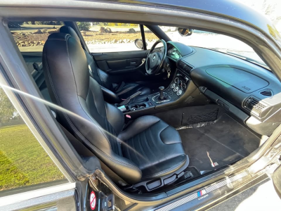 2001 BMW M Coupe in Black Sapphire Metallic over Black Nappa