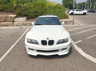 2001 BMW M Coupe in Alpine White 3 over Black Nappa