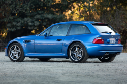 2002 BMW M Coupe in Estoril Blue Metallic over Estoril Blue & Black Nappa