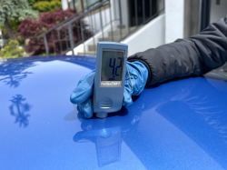 2002 BMW M Coupe in Estoril Blue Metallic over Estoril Blue & Black Nappa