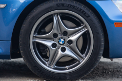 2002 BMW M Coupe in Estoril Blue Metallic over Estoril Blue & Black Nappa