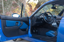 2002 BMW M Coupe in Estoril Blue Metallic over Estoril Blue & Black Nappa