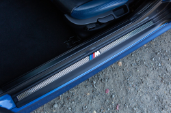 2002 BMW M Coupe in Estoril Blue Metallic over Estoril Blue & Black Nappa
