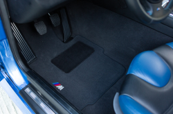 2002 BMW M Coupe in Estoril Blue Metallic over Estoril Blue & Black Nappa