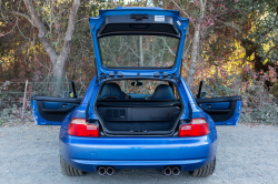 2002 BMW M Coupe in Estoril Blue Metallic over Estoril Blue & Black Nappa