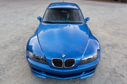 2002 BMW M Coupe in Estoril Blue Metallic over Estoril Blue & Black Nappa