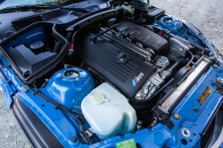 2002 BMW M Coupe in Estoril Blue Metallic over Estoril Blue & Black Nappa