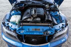 2002 BMW M Coupe in Estoril Blue Metallic over Estoril Blue & Black Nappa