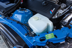 2002 BMW M Coupe in Estoril Blue Metallic over Estoril Blue & Black Nappa
