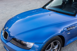 2002 BMW M Coupe in Estoril Blue Metallic over Estoril Blue & Black Nappa