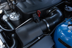2002 BMW M Coupe in Estoril Blue Metallic over Estoril Blue & Black Nappa