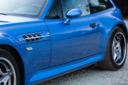 2002 BMW M Coupe in Estoril Blue Metallic over Estoril Blue & Black Nappa