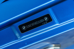 2002 BMW M Coupe in Estoril Blue Metallic over Estoril Blue & Black Nappa