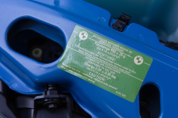 2002 BMW M Coupe in Estoril Blue Metallic over Estoril Blue & Black Nappa