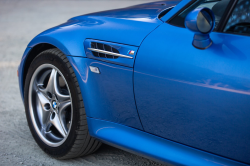 2002 BMW M Coupe in Estoril Blue Metallic over Estoril Blue & Black Nappa
