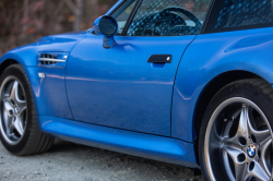 2002 BMW M Coupe in Estoril Blue Metallic over Estoril Blue & Black Nappa